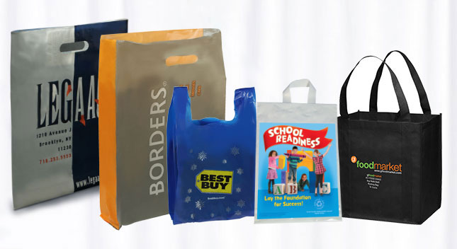 Plastic Bags Wholesale | Custom Printed Shopping Bags With Logo